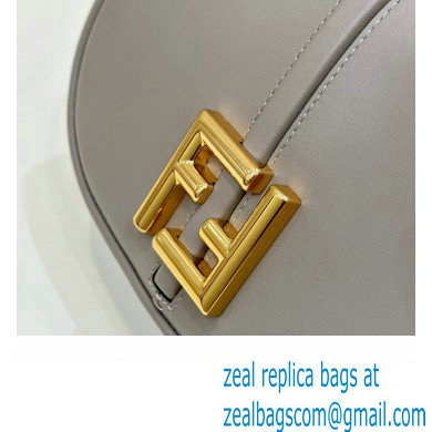 Fendi C Com Small bag in leather Gray 2023 - Click Image to Close